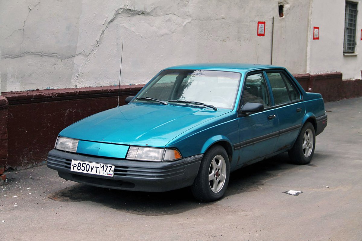 Москва, № Р 850 УТ 177 — Chevrolet Cavalier (2G) '88-94