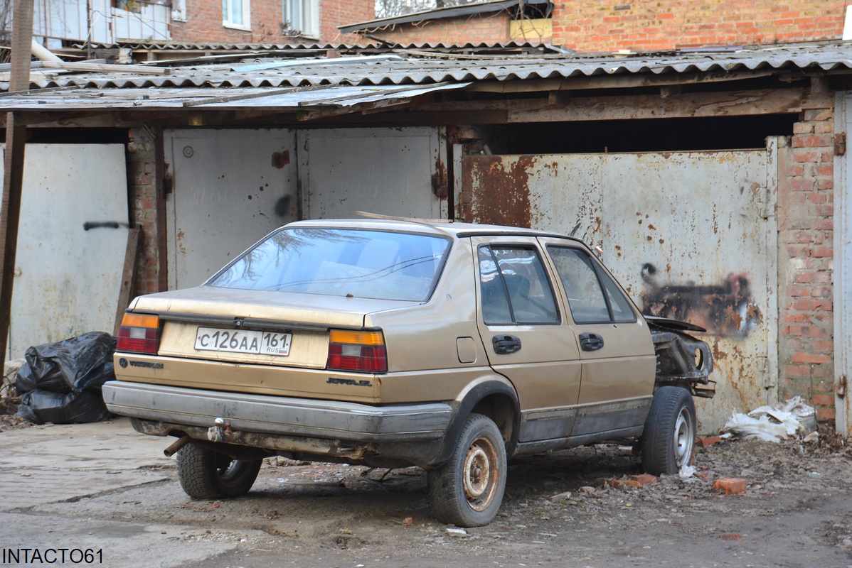 Ростовская область, № С 126 АА 161 — Volkswagen Jetta Mk2 (Typ 16) '84-92
