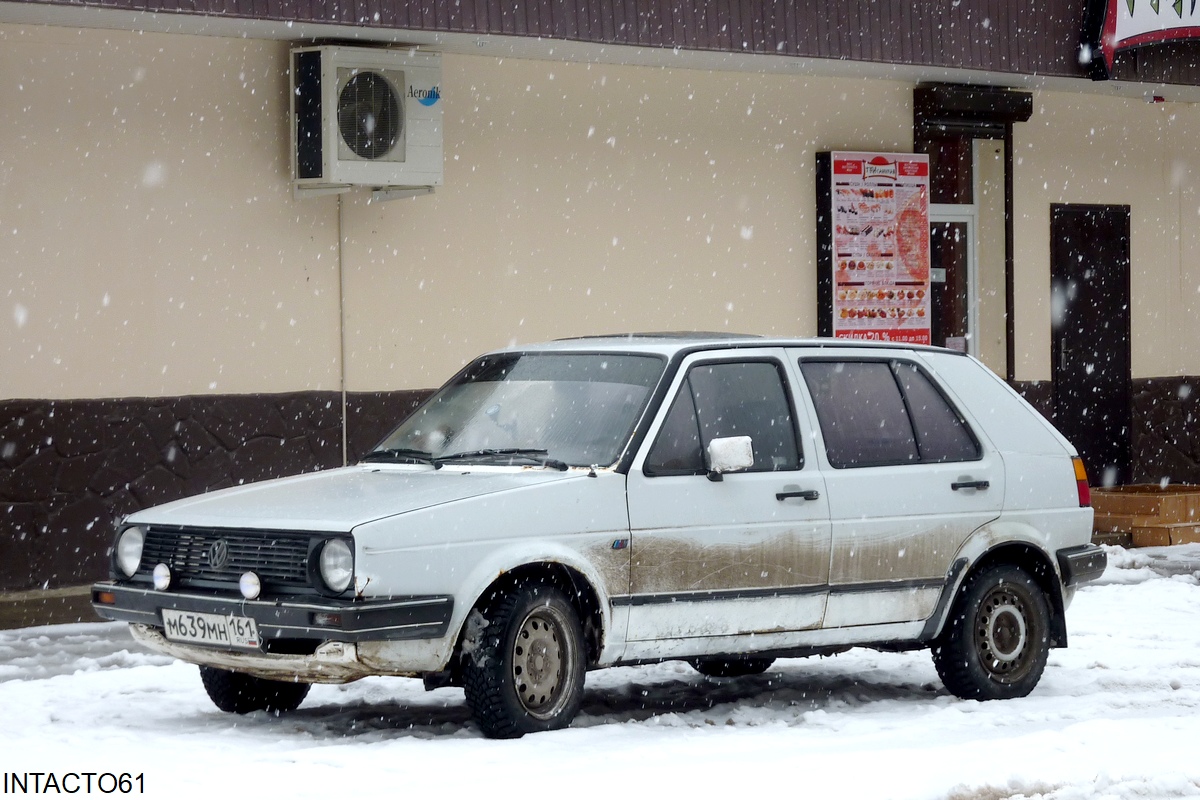 Ростовская область, № М 639 МН 161 — Volkswagen Golf (Typ 19) '83-92