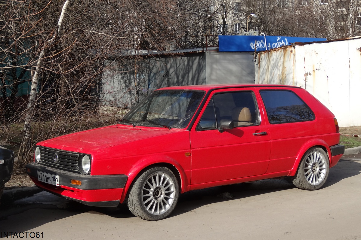 Ростовская область, № К 711 МН 161 — Volkswagen Golf (Typ 19) '83-92
