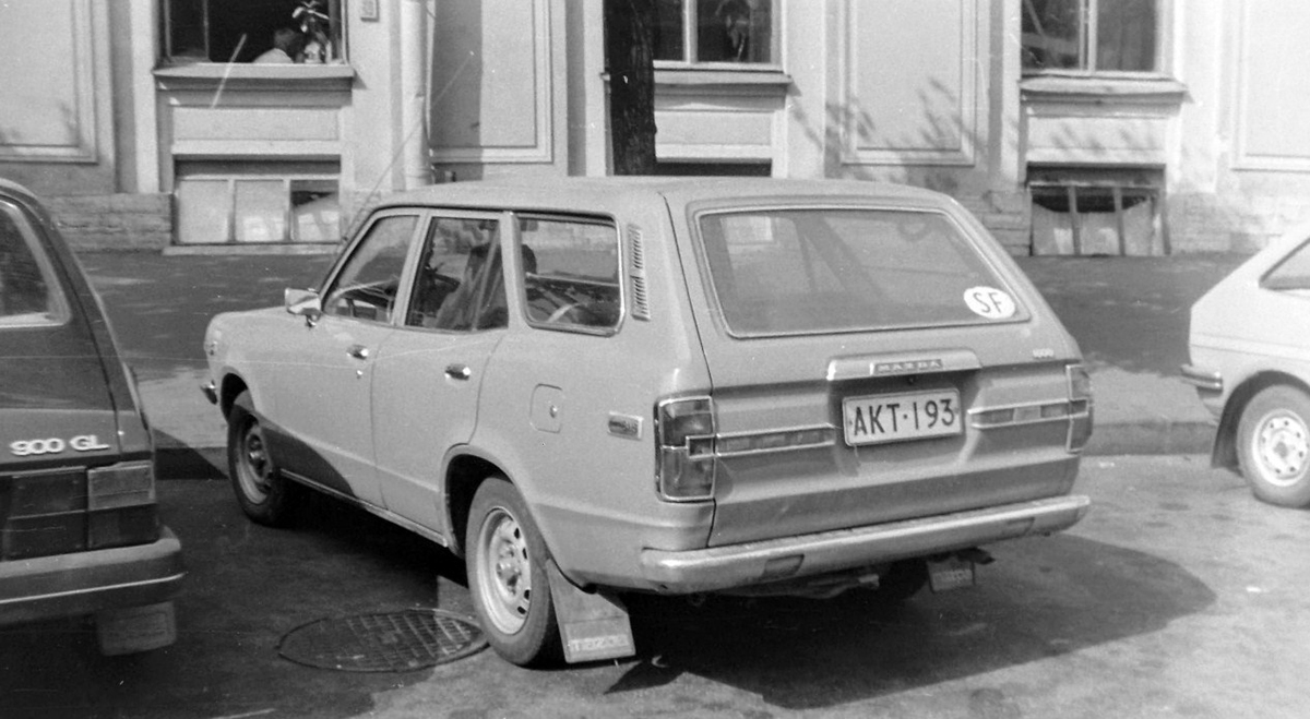 Финляндия, № AKT-193 — Mazda 818 '74-77