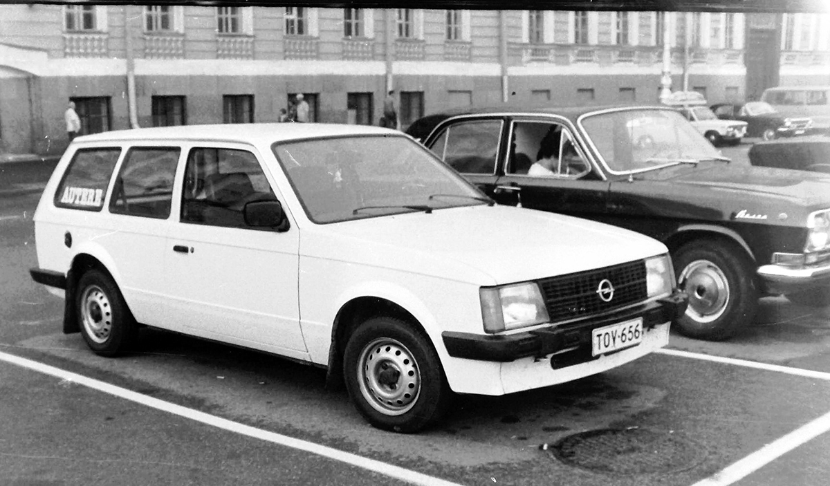 Финляндия, № TOY-656 — Opel Kadett (D) '79-84