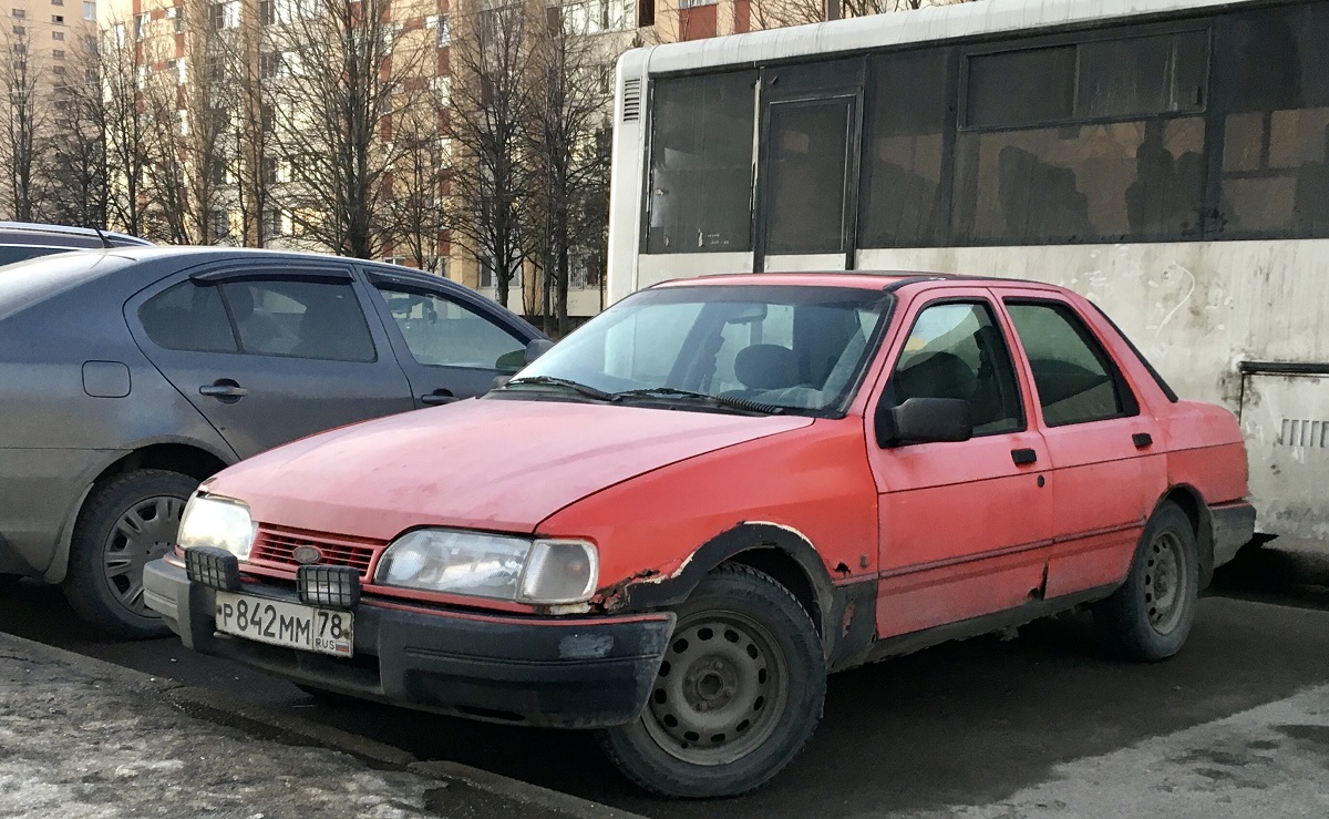 Санкт-Петербург, № Р 842 ММ 78 — Ford Sierra MkII '87-93