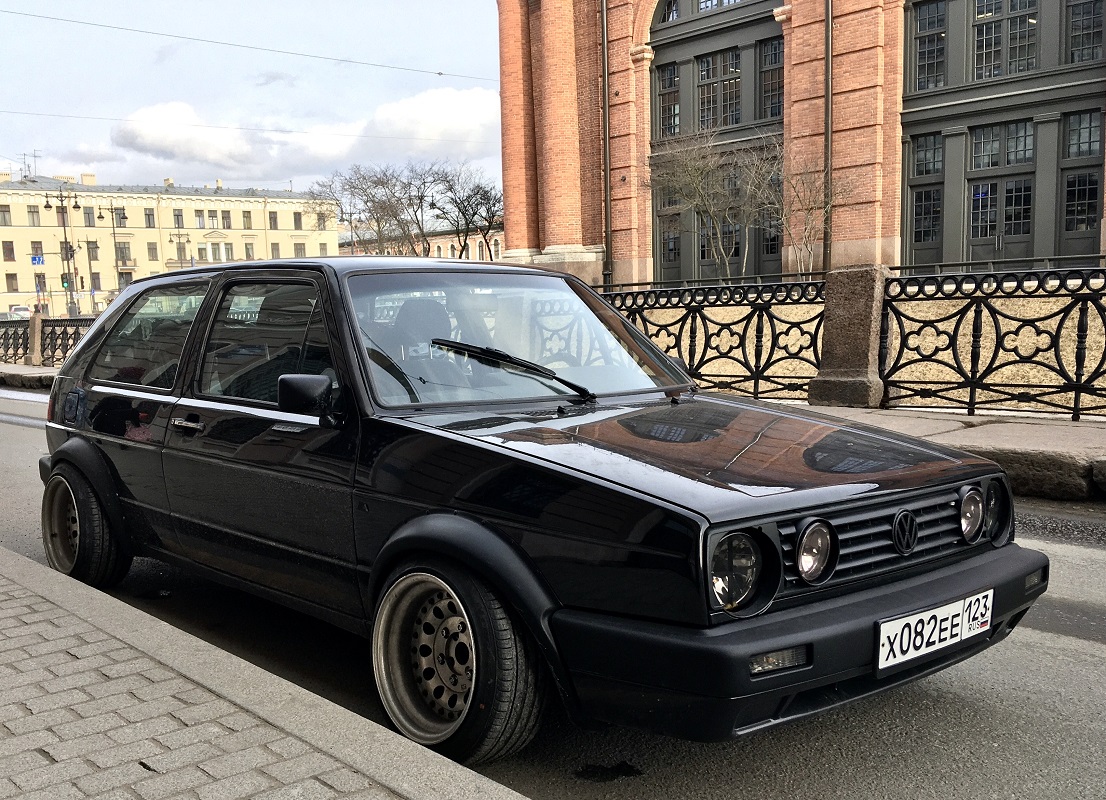 Краснодарский край, № Х 082 ЕЕ 123 — Volkswagen Golf (Typ 19) '83-92