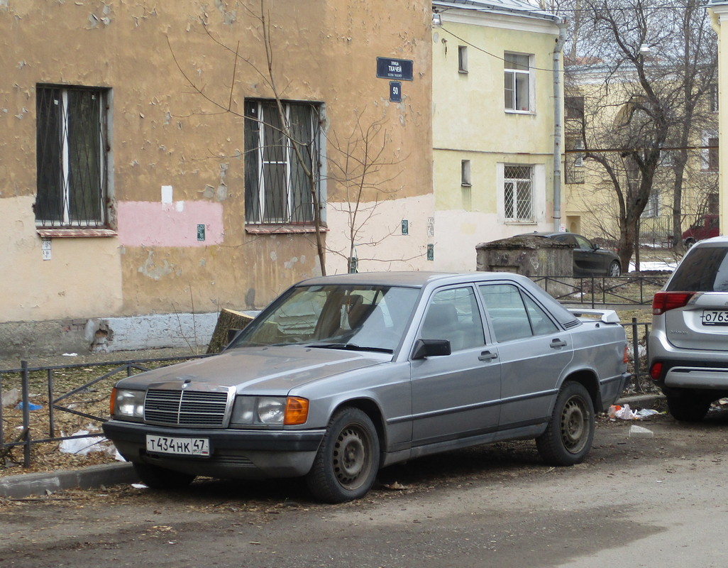 Ленинградская область, № Т 434 НК 47 — Mercedes-Benz (W201) '82-93