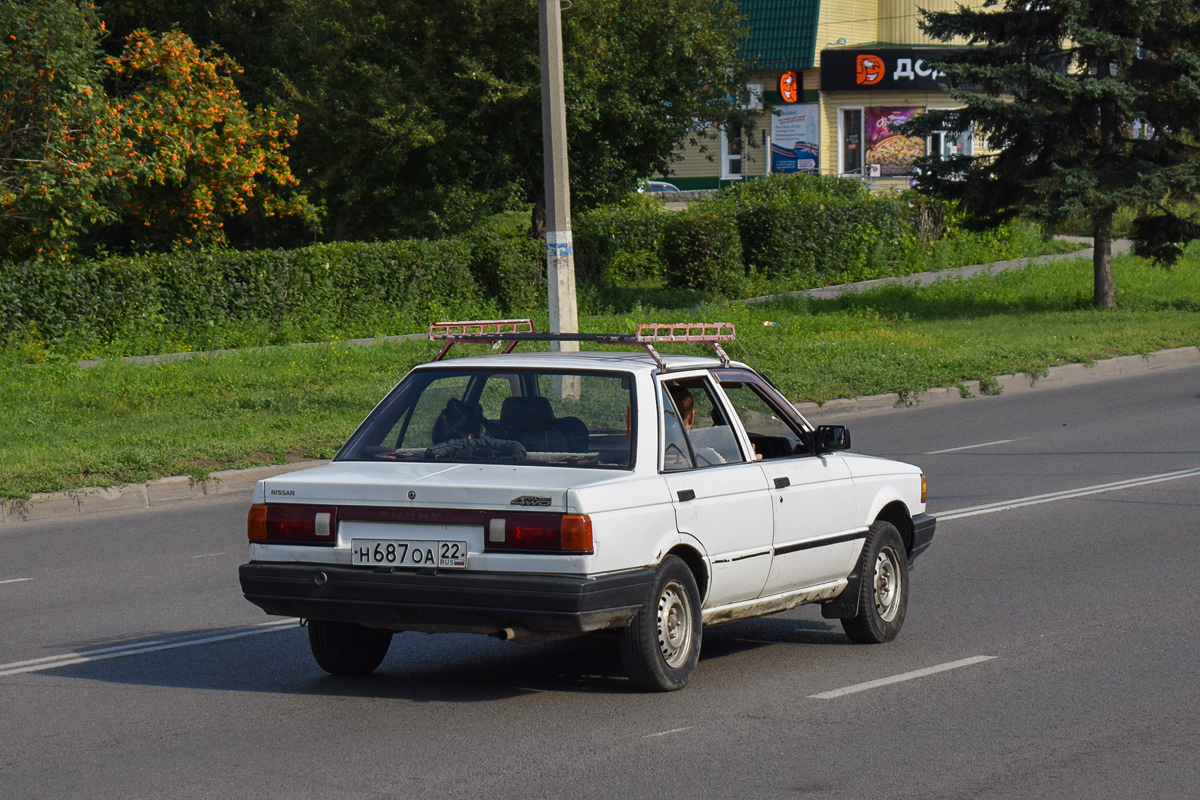 Алтайский край, № Н 687 ОА 22 — Nissan Sunny (B12) '85-90