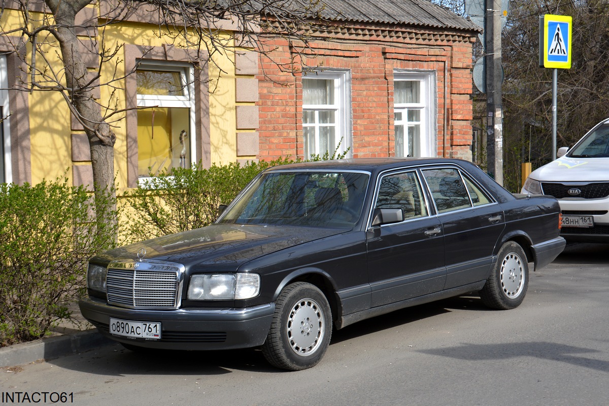 Ростовская область, № О 890 АС 761 — Mercedes-Benz (W126) '79-91
