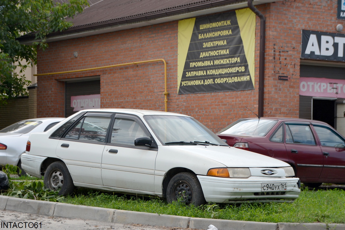 Ростовская область, № С 940 УХ 161 — Ford Escort (North America) (2G) '92-96