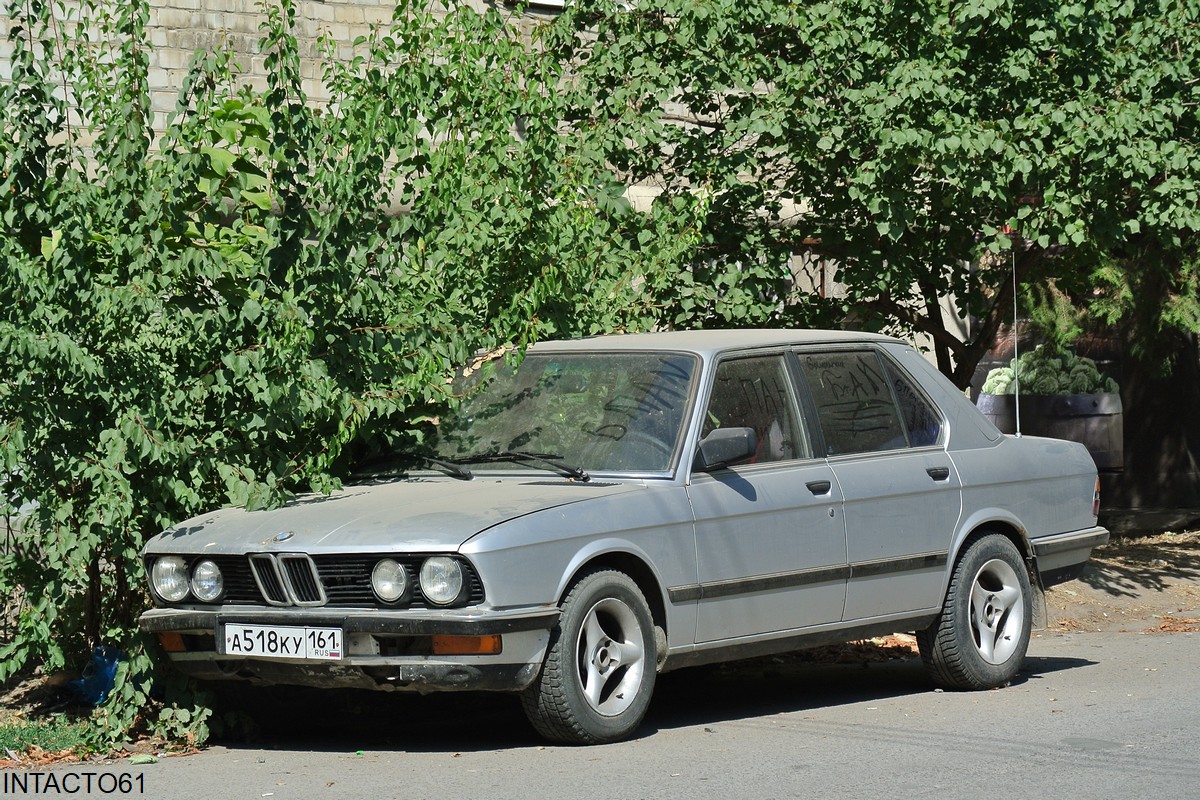 Ростовская область, № А 518 КУ 161 — BMW 5 Series (E28) '82-88