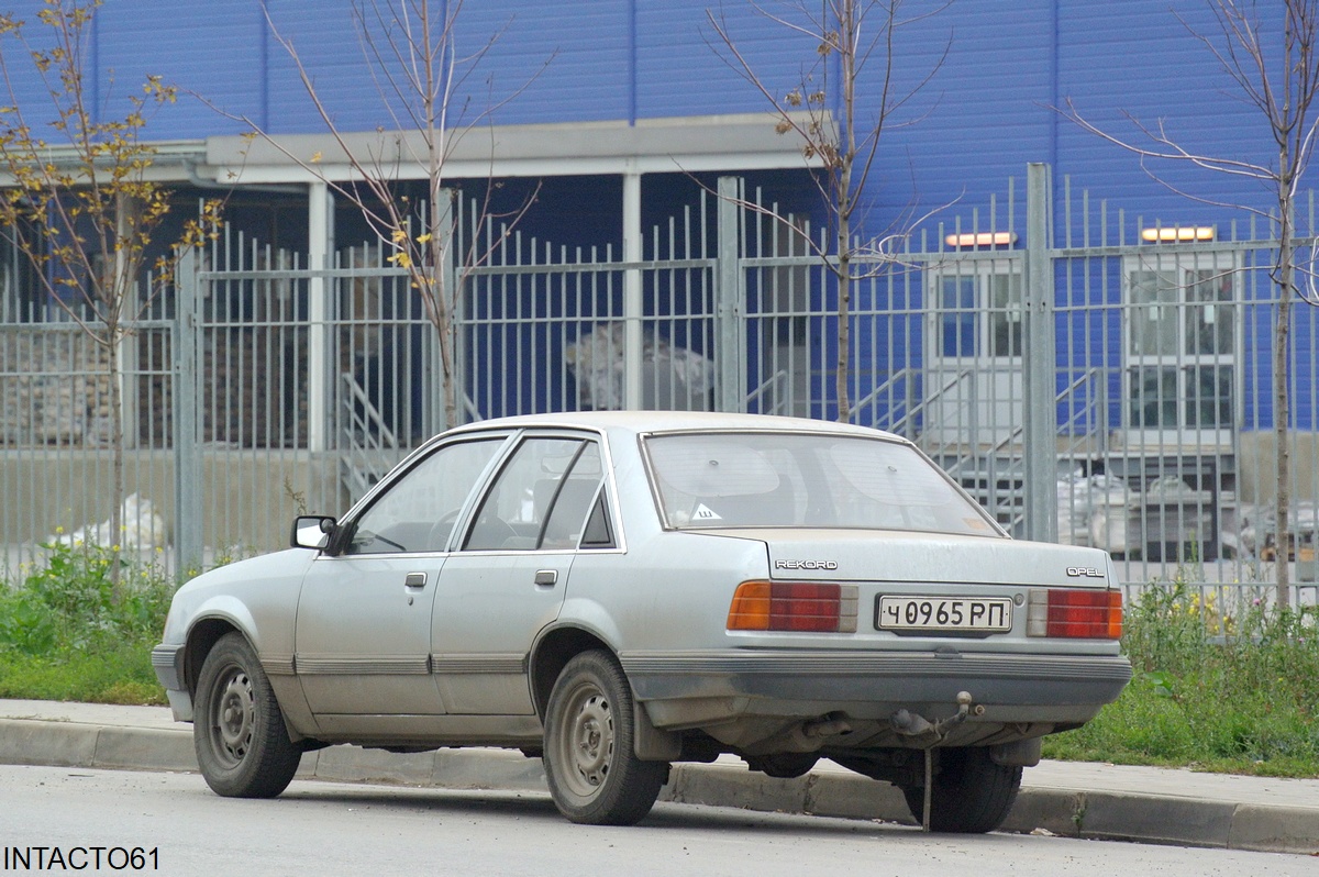 Ростовская область, № Ч 0965 РП — Opel Rekord (E2) '82-86