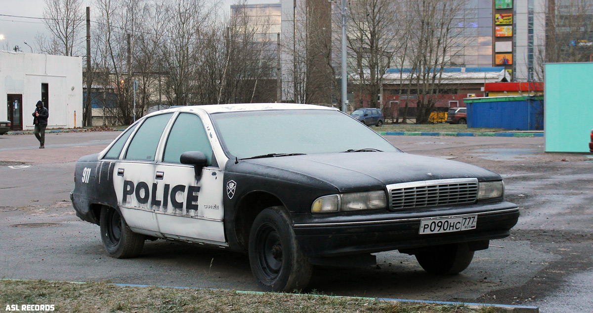 Москва, № Р 090 НС 777 — Chevrolet Caprice (4G) '90-96
