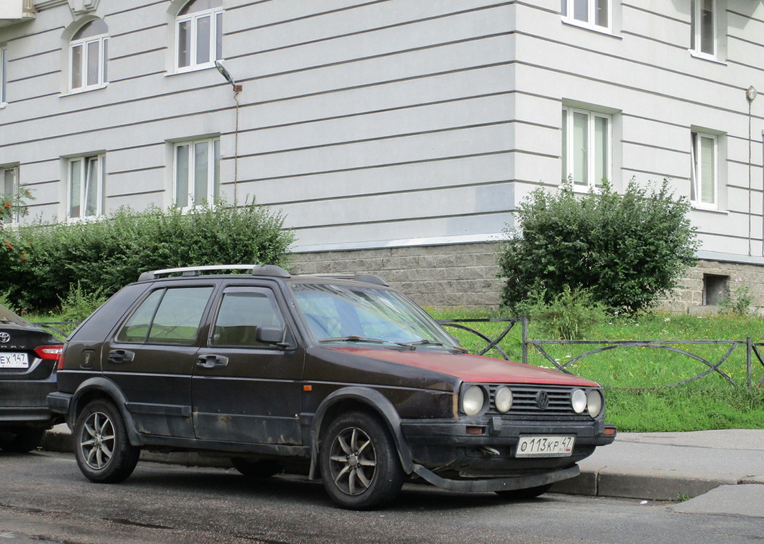 Ленинградская область, № О 113 КР 47 — Volkswagen Golf (Typ 19) '83-92