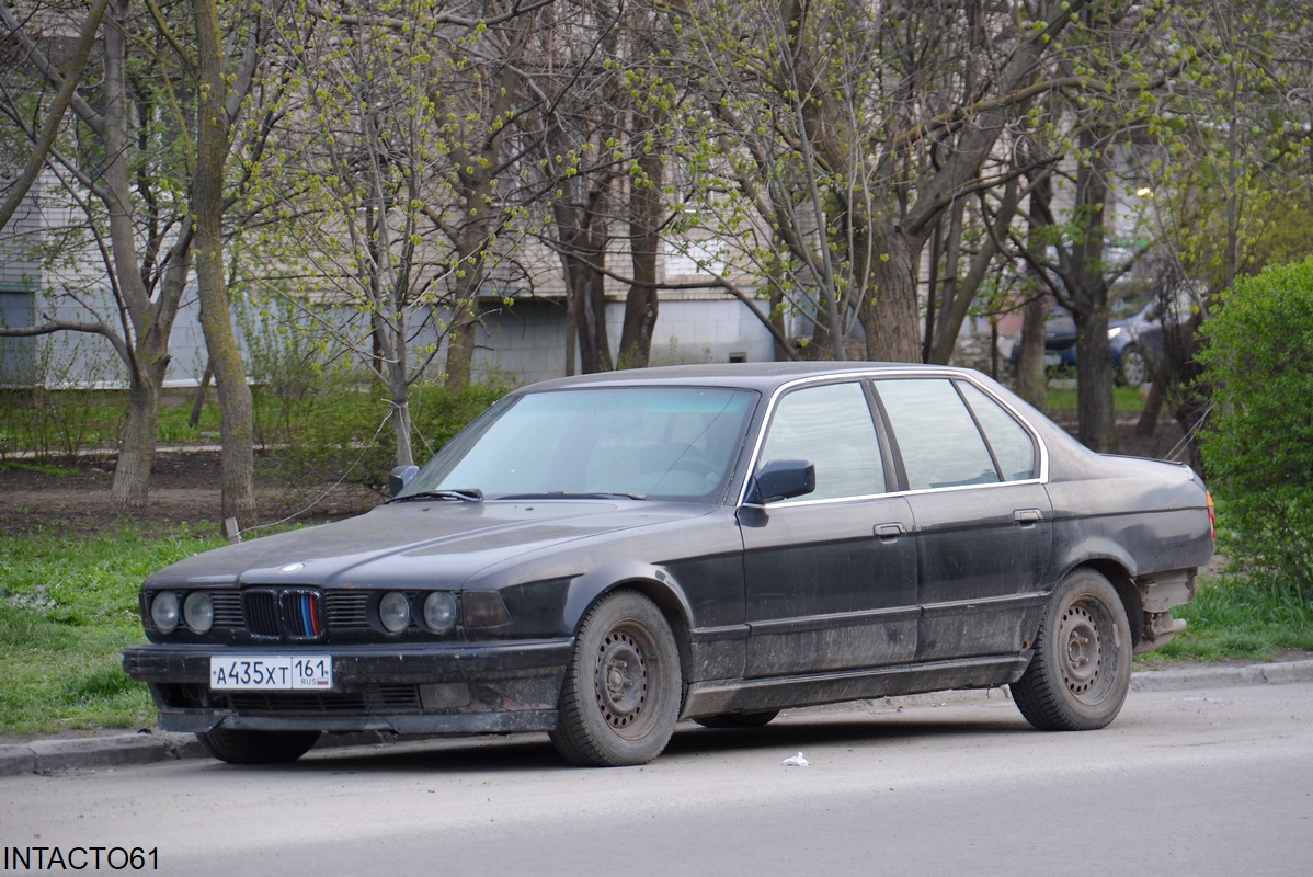 Ростовская область, № А 435 ХТ 161 — BMW 7 Series (E32) '86-94
