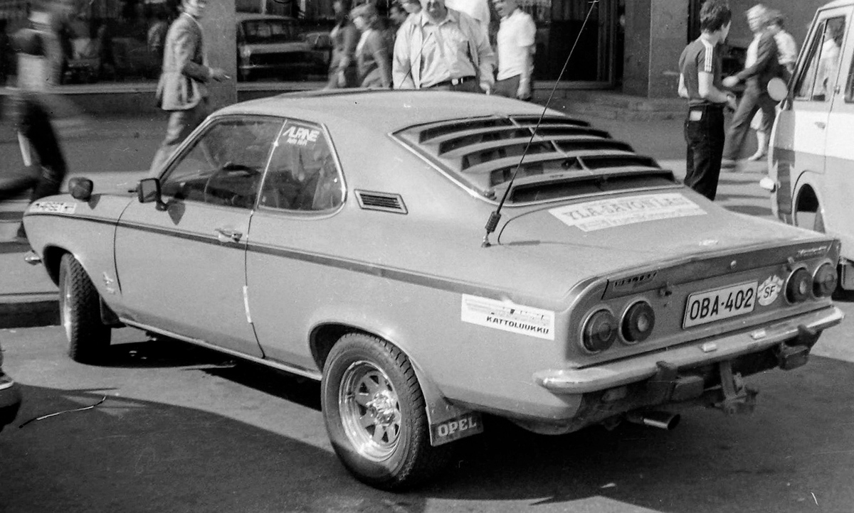 Финляндия, № OBA-402 — Opel Manta (B) '75-88