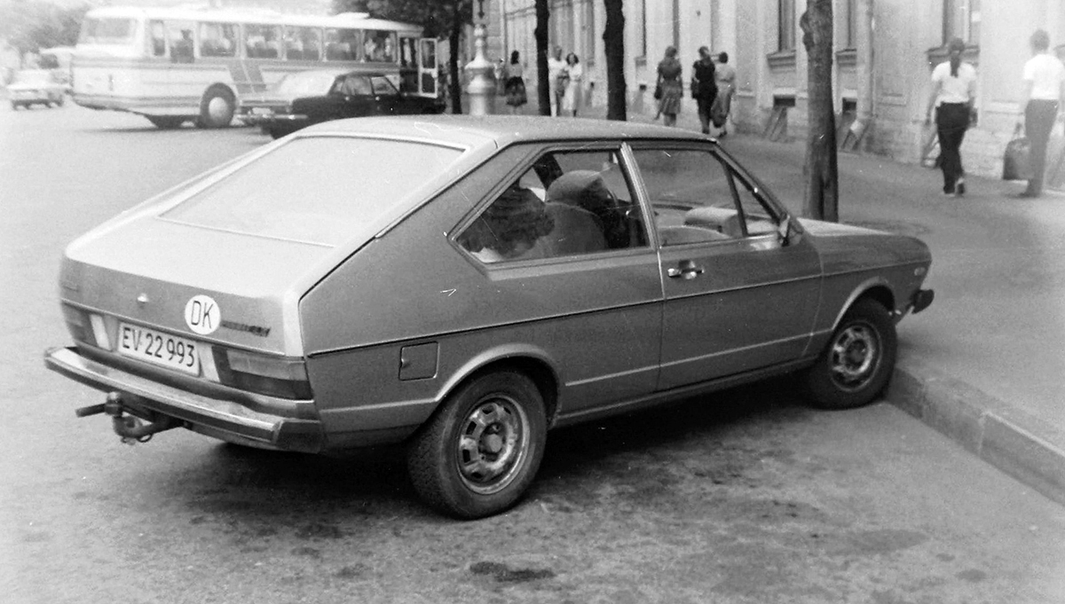 Дания, № EV 22 993 — Volkswagen Passat (B1) '73-80