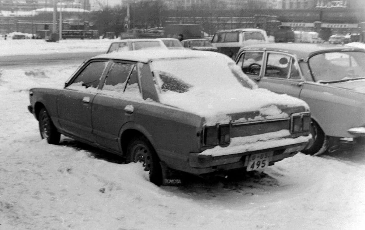 Москва, № D-05-495 — Toyota Carina (A40) '77-81