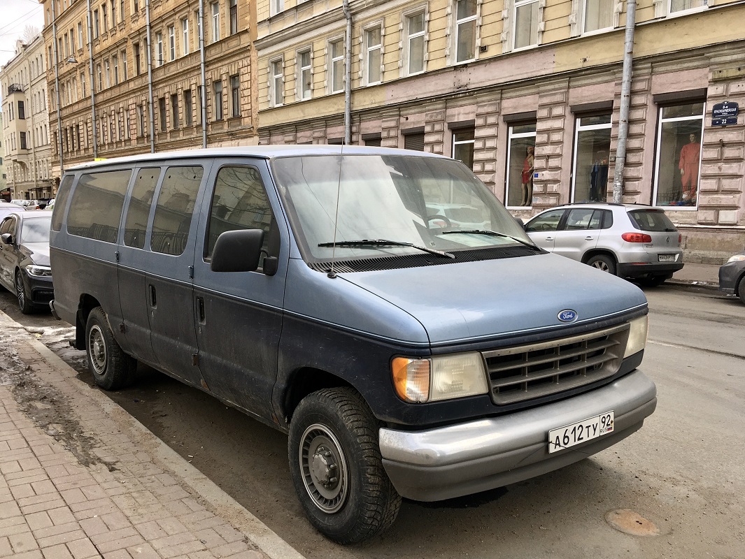 Санкт-Петербург, № А 612 ТУ 92 — Ford E-Series (4G) '92-07