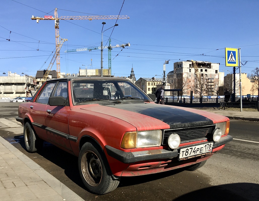 Санкт-Петербург, № Т 874 РЕ 178 — Ford Taunus TC3 '79-82