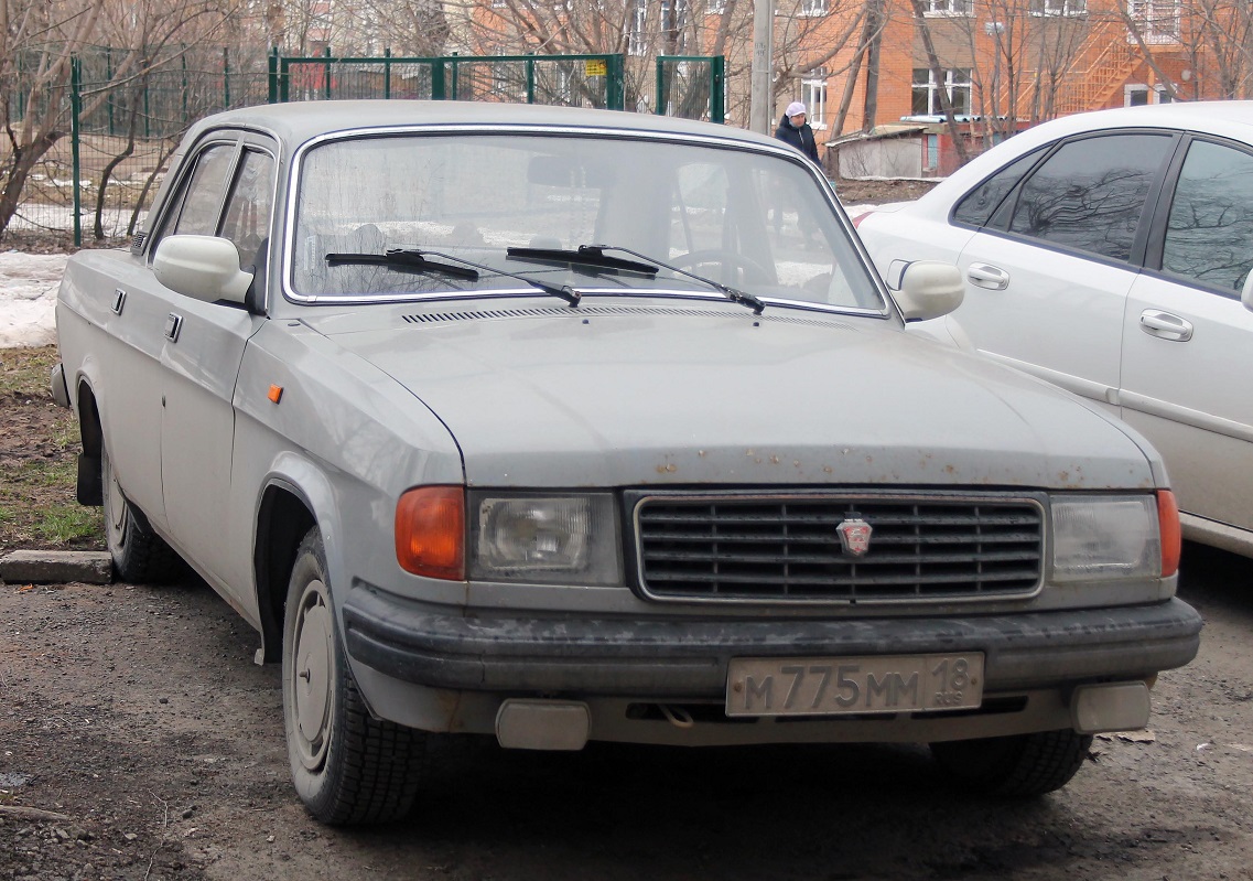 Удмуртия, № М 775 ММ 18 — ГАЗ-31029 '92-97