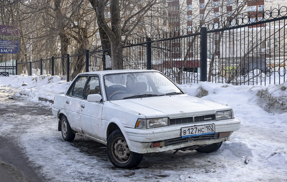 Башкортостан, № В 127 НС 102 — Toyota Carina (AT150) '84-88