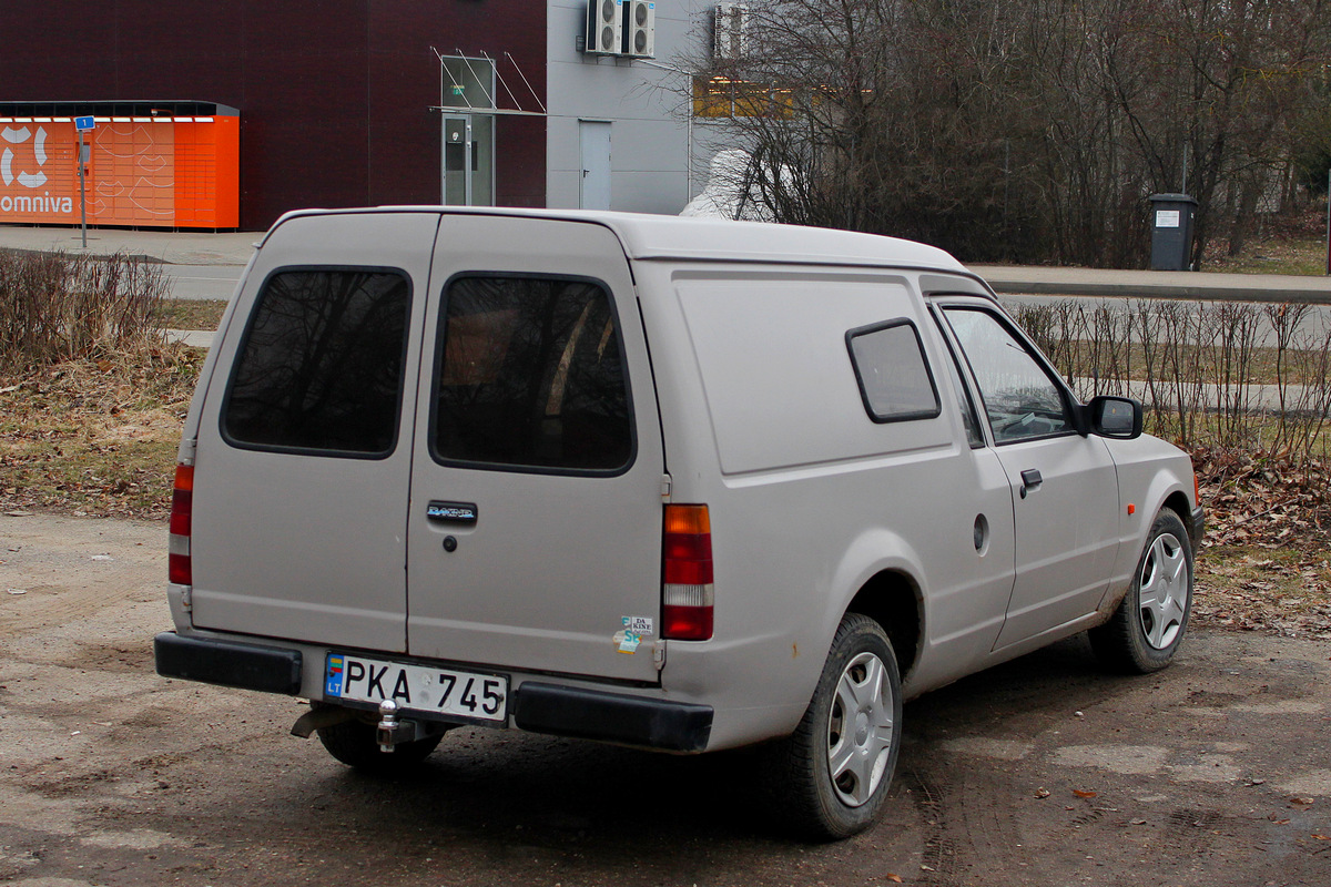 Литва, № PKA 745 — Ford Escort MkIV '86-92