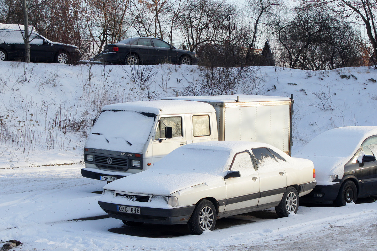 Литва, № CZG 816 — Audi 100 (C3) '82-91