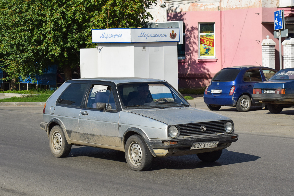 Алтайский край, № Е 243 ТС 22 — Volkswagen Golf (Typ 19) '83-92