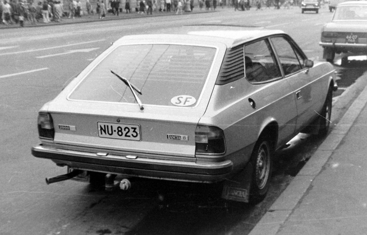 Финляндия, № NU-823 — Lancia Beta Coupe '73-84