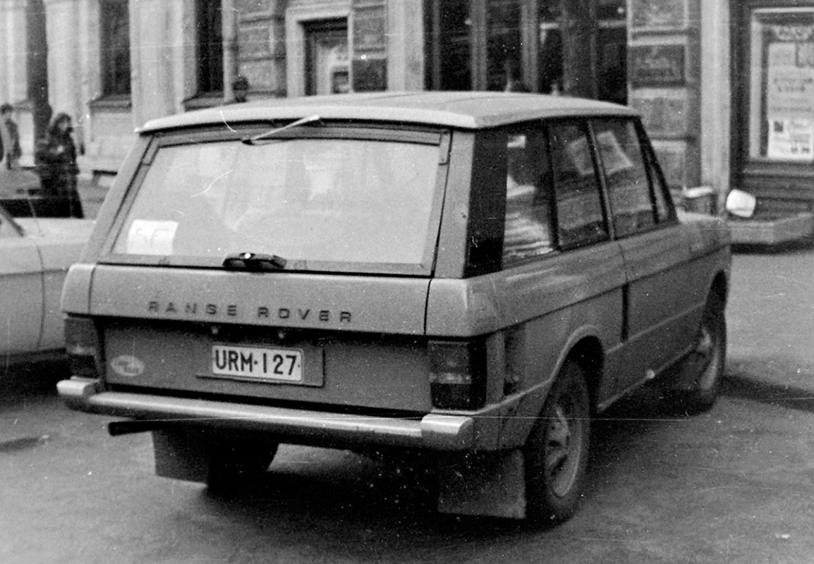 Финляндия, № URM-127 — Range Rover '70-96