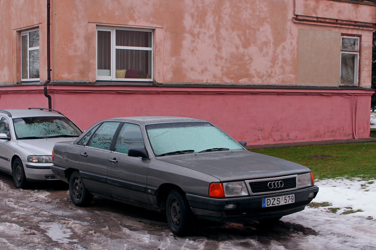 Литва, № DZS 579 — Audi 100 (C3) '82-91