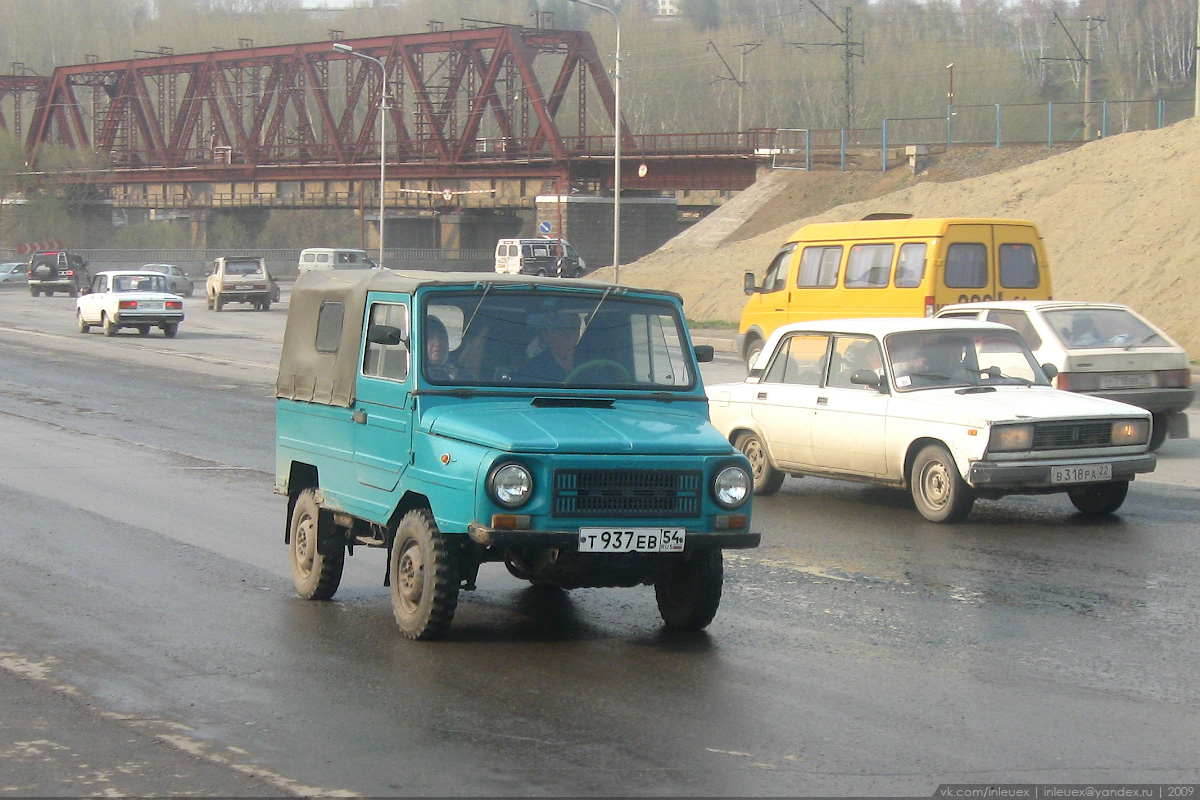 Новосибирская область, № Т 937 ЕВ 54 — ЛуАЗ-969М '79-96
