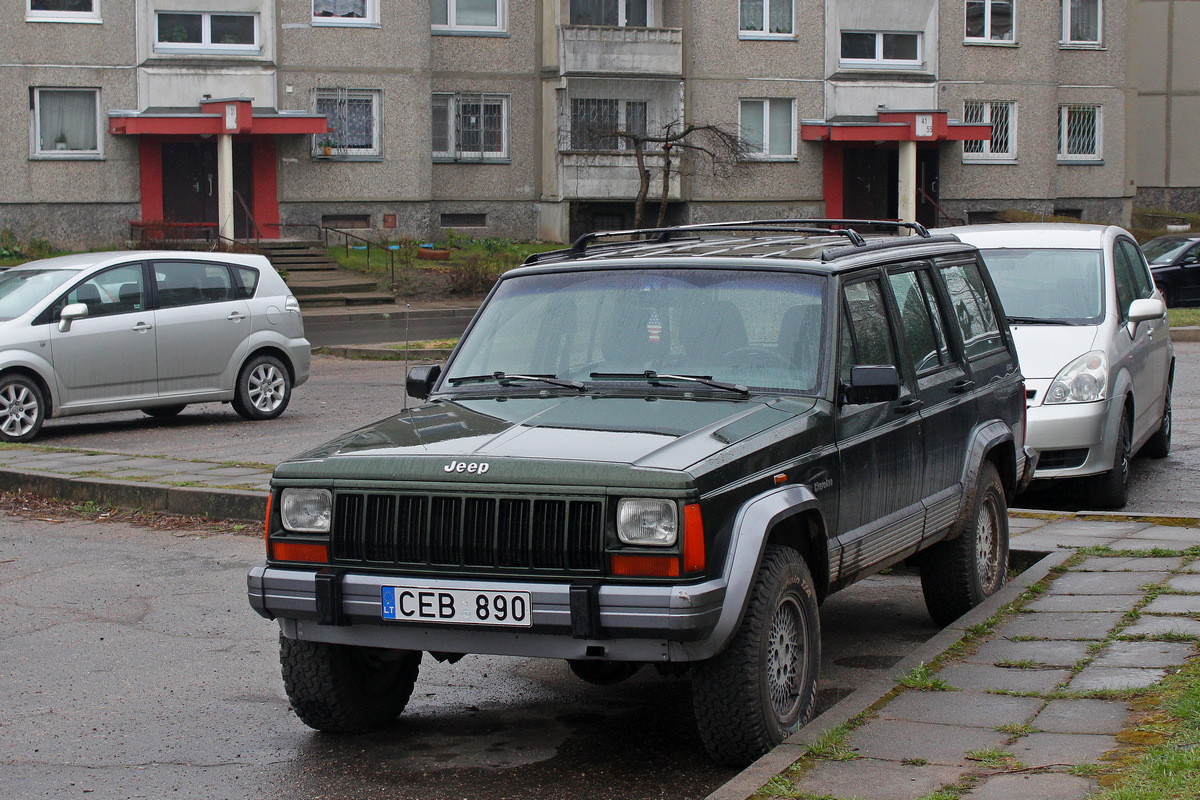 Литва, № CEB 890 — Jeep Cherokee (XJ) '84-01