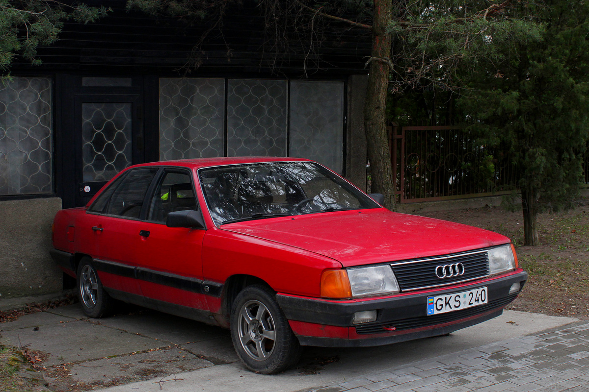 Литва, № GKS 240 — Audi 100 (C3) '82-91