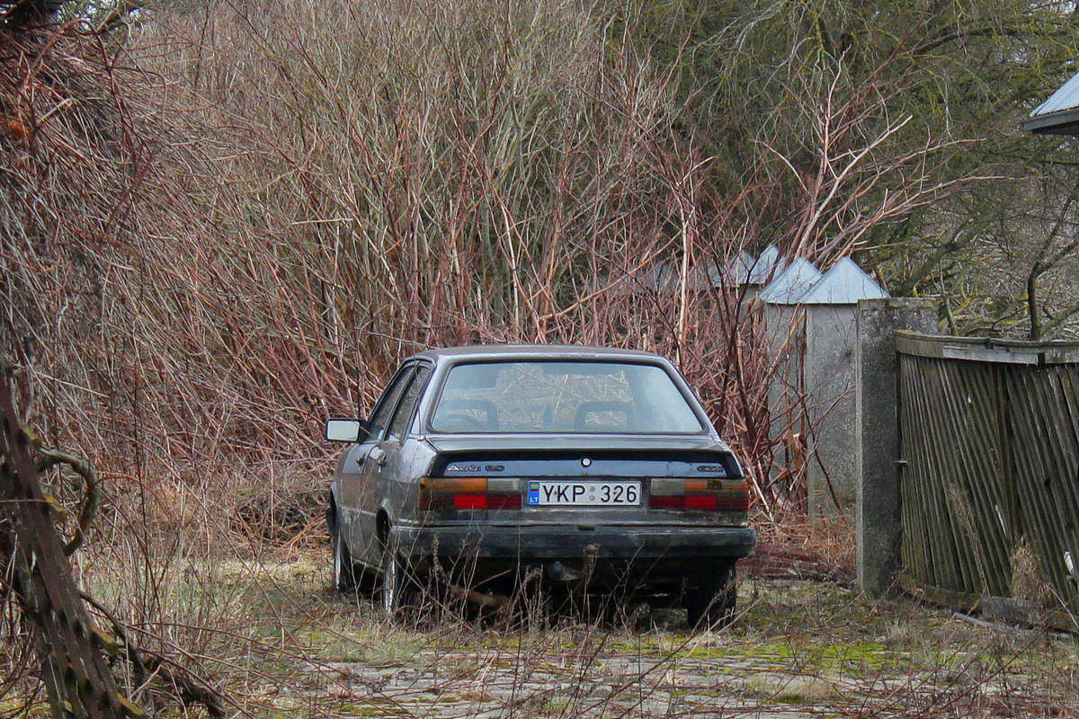 Литва, № YKP 326 — Audi 80 (B2) '78-86