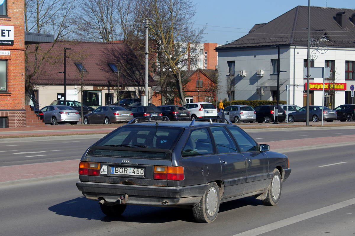 Литва, № BOR 450 — Audi 100 Avant (C3) '82-91