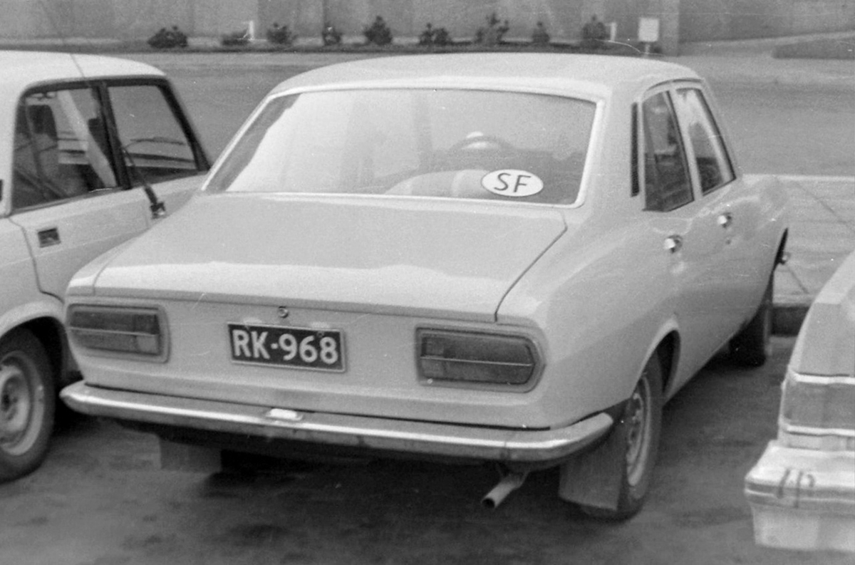 Финляндия, № RK-968 — Mazda 616 '73-74