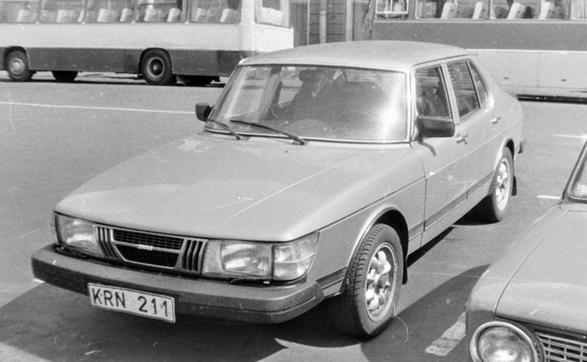 Швеция, № KRN 211 — Saab 900 '78-93