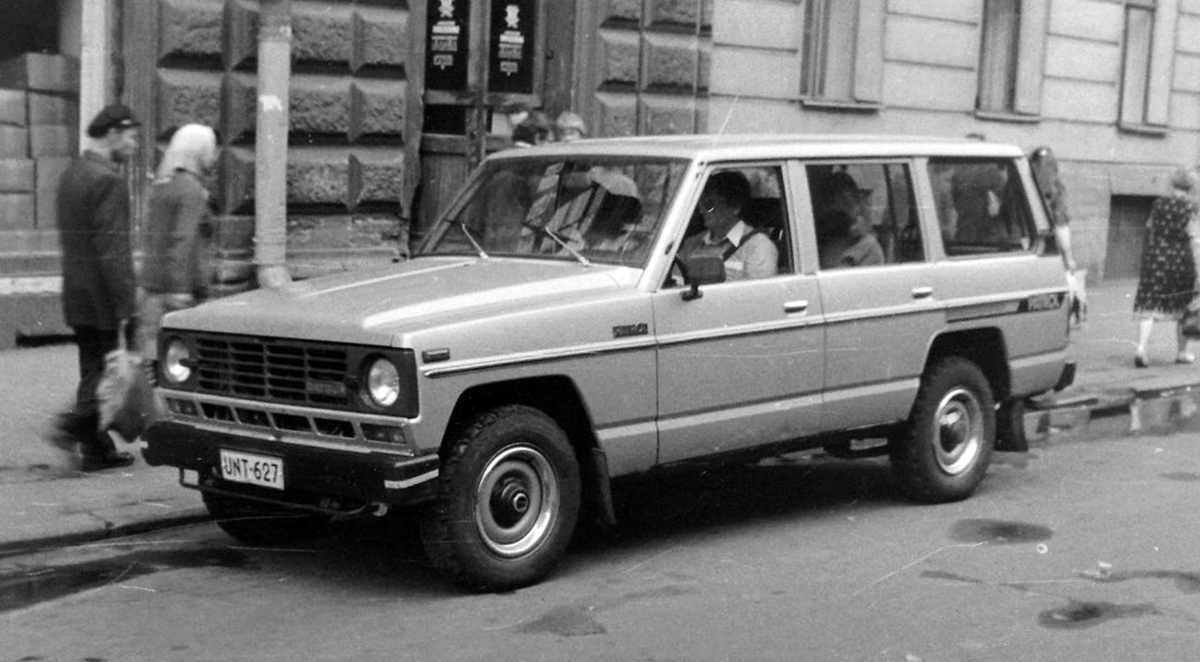 Финляндия, № UNT-627 — Datsun Patrol (160) '80-86