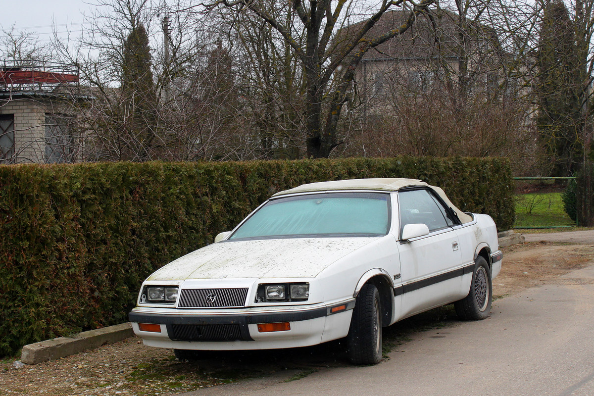 Литва, № (LT) U/N 0029 — Chrysler LeBaron Coupe/Convertible (3G) '87-95