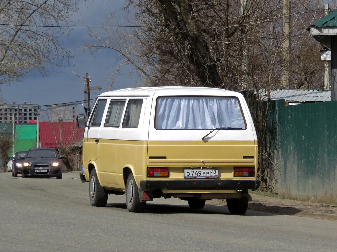 Кировская область, № О 749 РР 43 — Volkswagen Typ 2 (Т3) '79-92