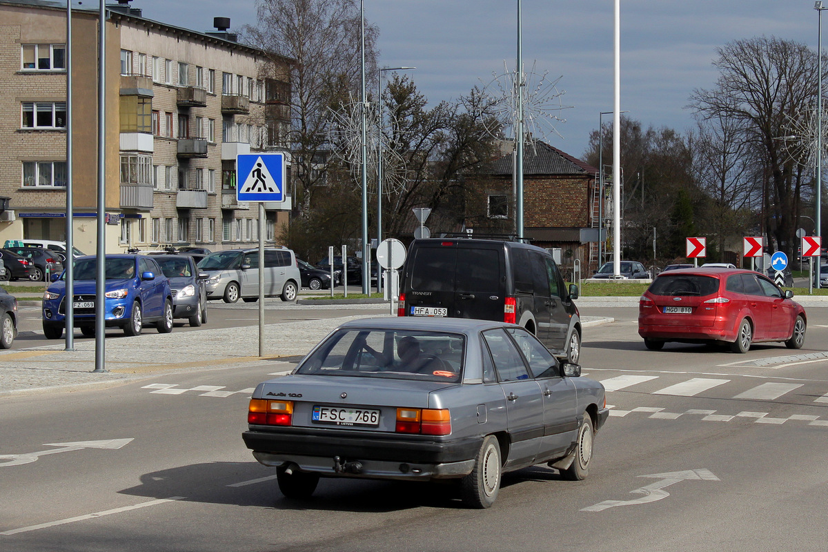 Литва, № FSC 766 — Audi 100 (C3) '82-91