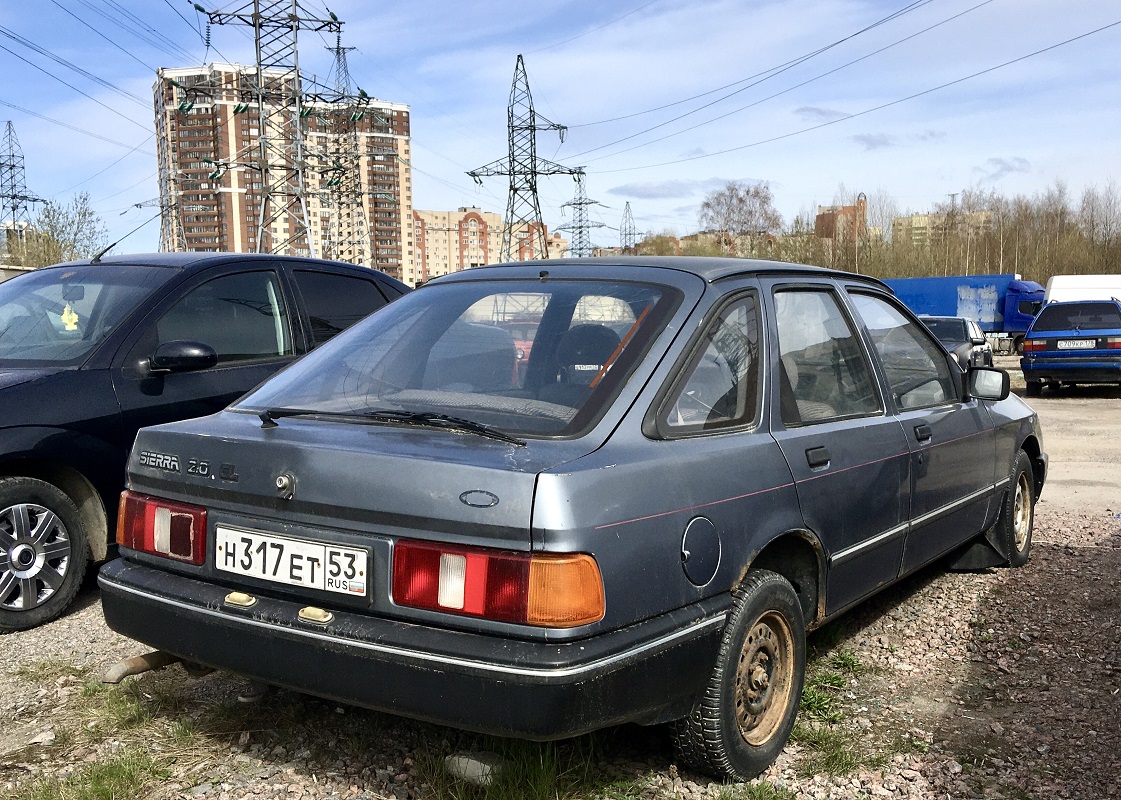 Новгородская область, № Н 317 ЕТ 53 — Ford Sierra MkII '87-93