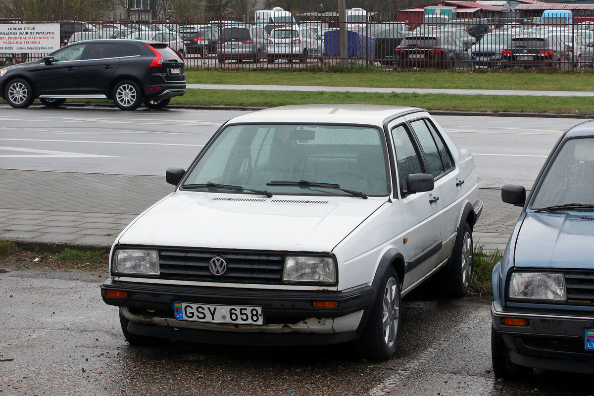 Литва, № GSY 658 — Volkswagen Jetta Mk2 (Typ 16) '84-92