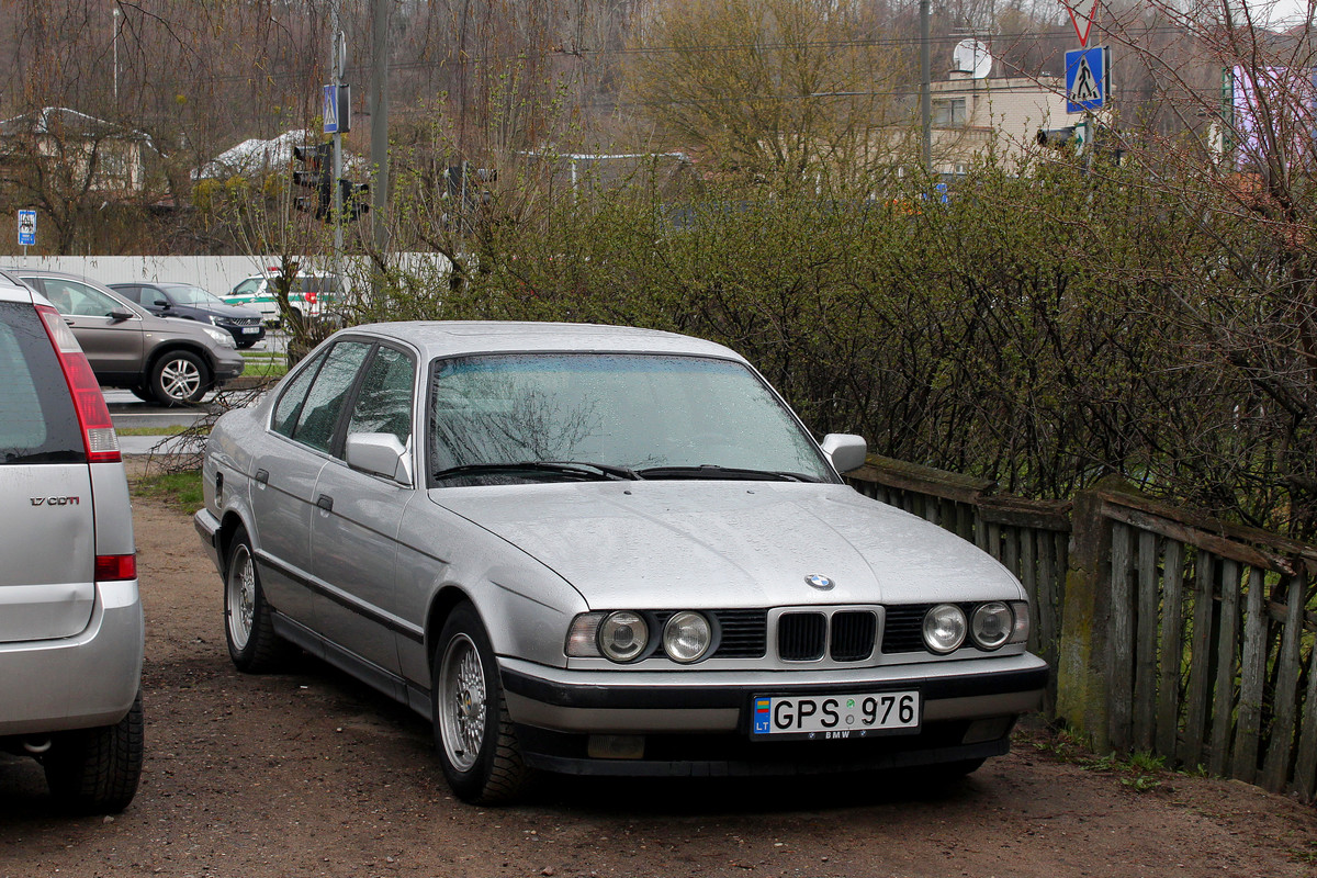 Литва, № GPS 976 — BMW 5 Series (E34) '87-96