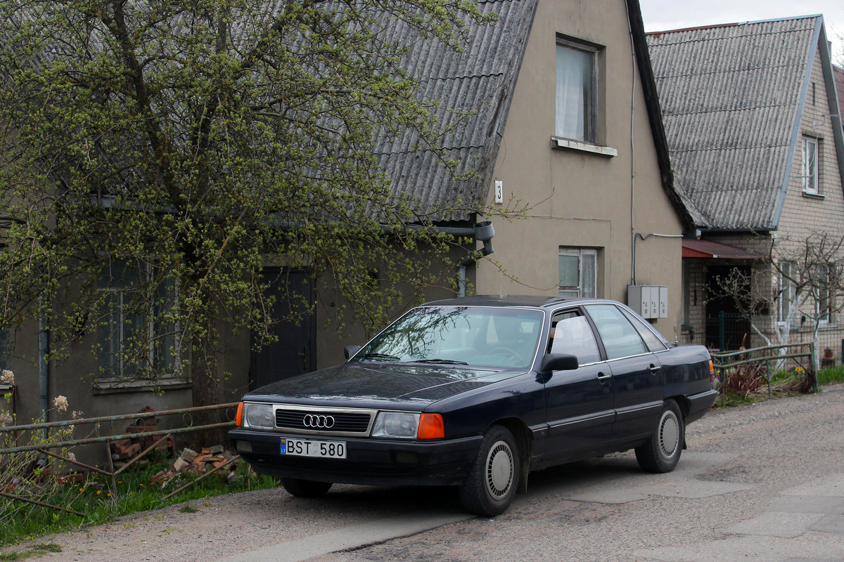 Литва, № BST 580 — Audi 100 (C3) '82-91