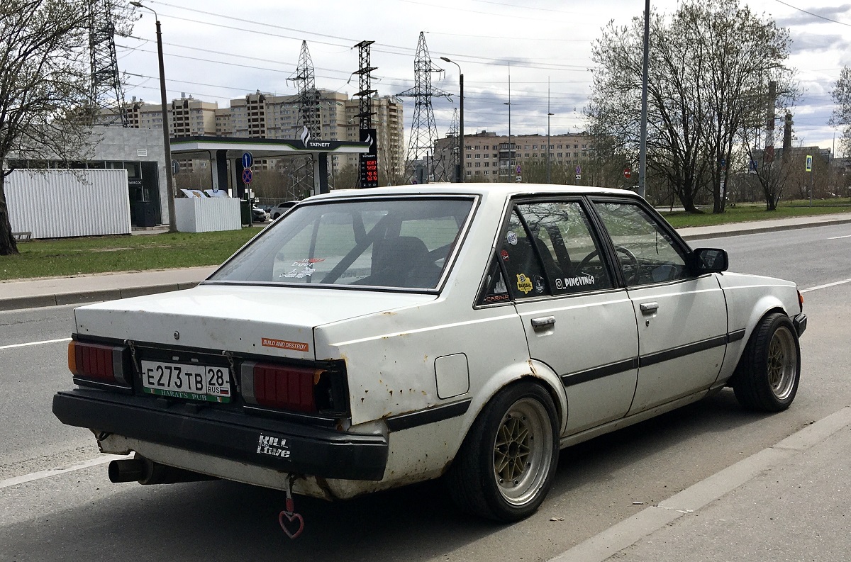 Санкт-Петербург, № Е 273 ТВ 28 — Toyota Carina ED (ST160) 85-89