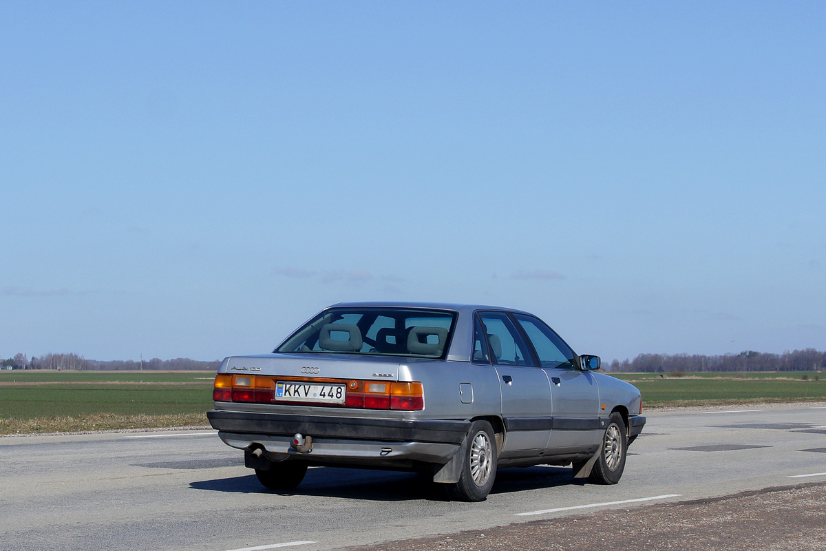 Литва, № KKV 448 — Audi 100 (C3) '82-91