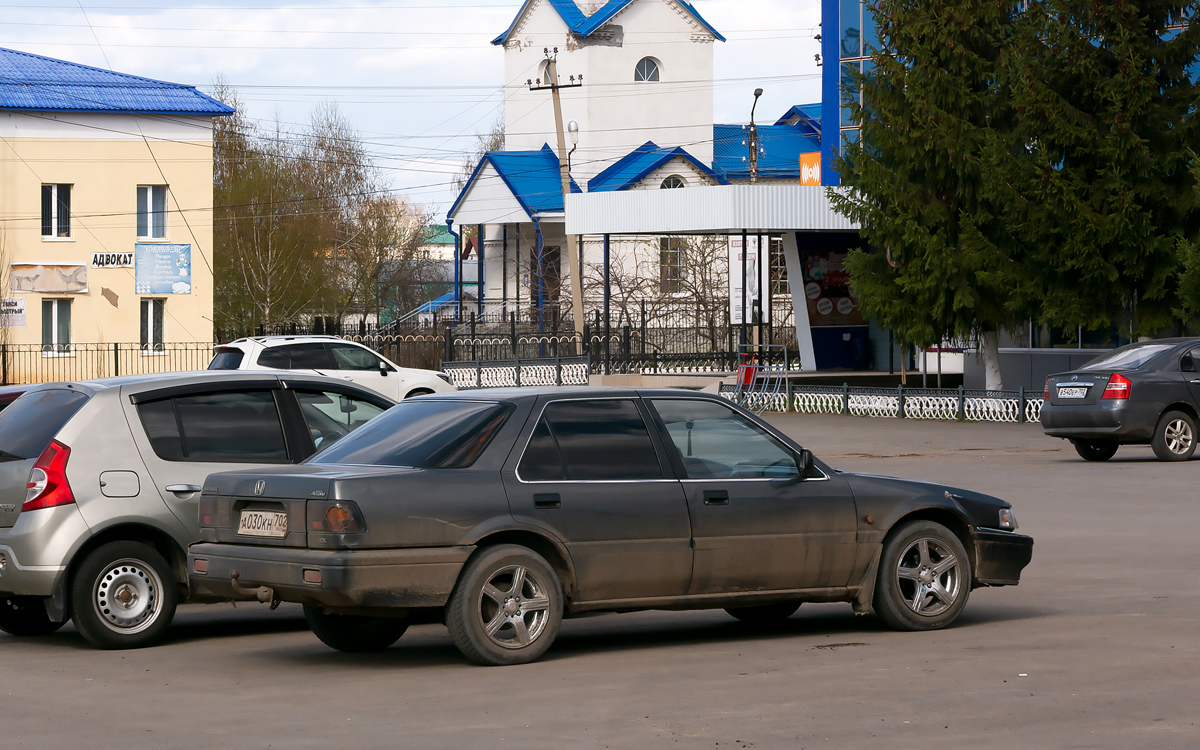 Башкортостан, № А 030 КН 702 — Honda Accord (3G) '85-89