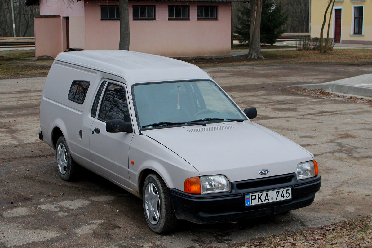 Литва, № PKA 745 — Ford Escort MkIV '86-92