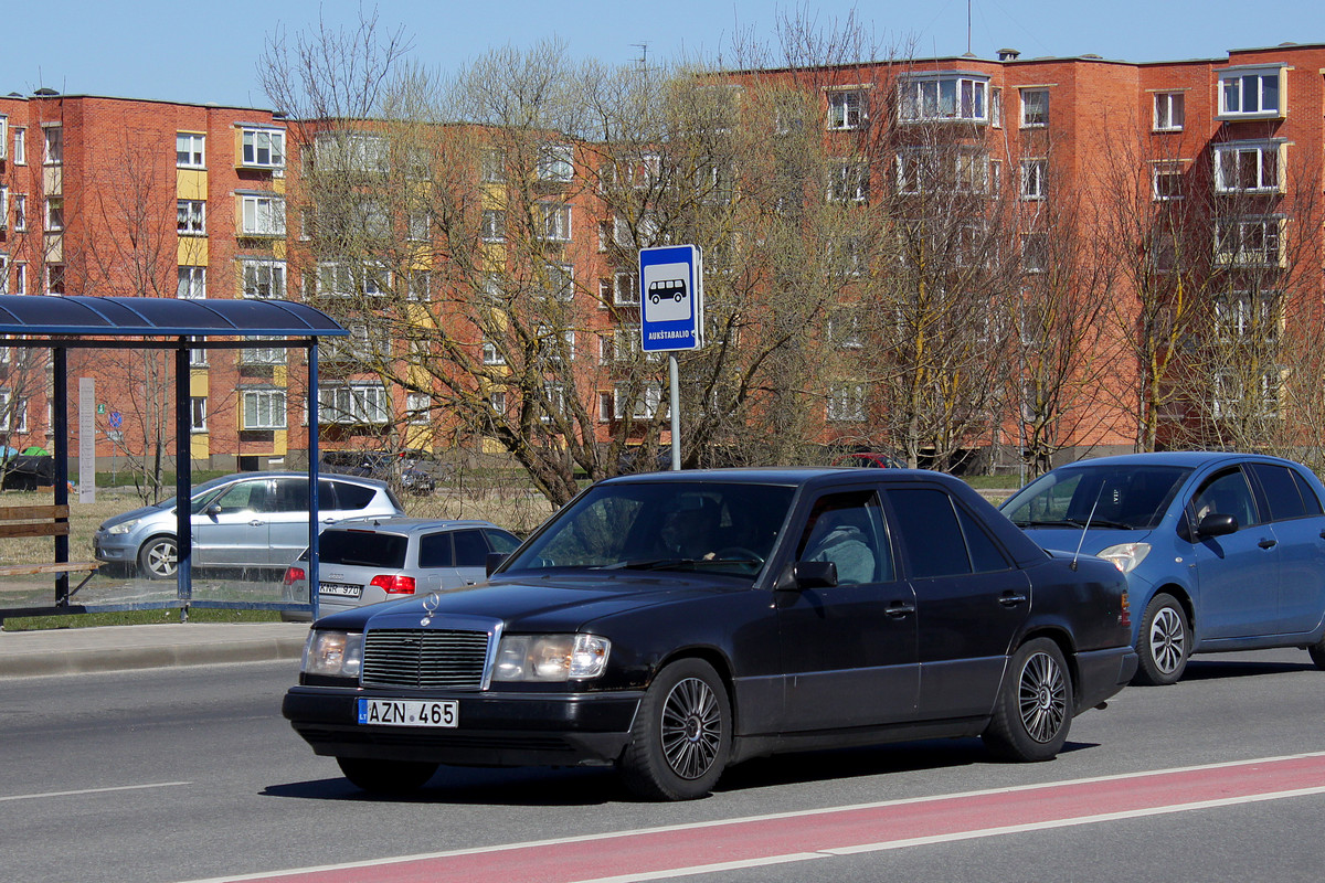Литва, № AZN 465 — Mercedes-Benz (W124) '84-96